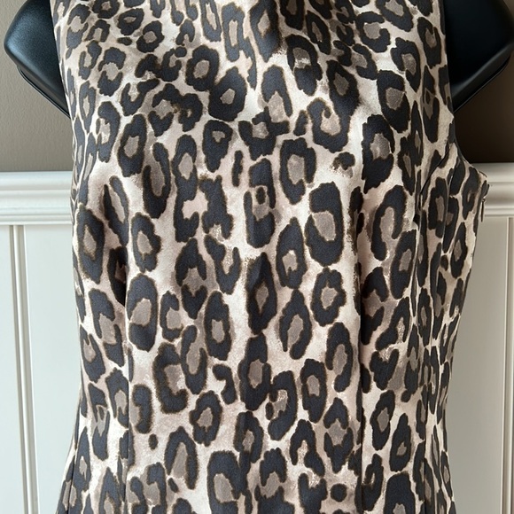 KATE SPADE Brown Leopard Print Dress Size 6 - Picture 5 of 13